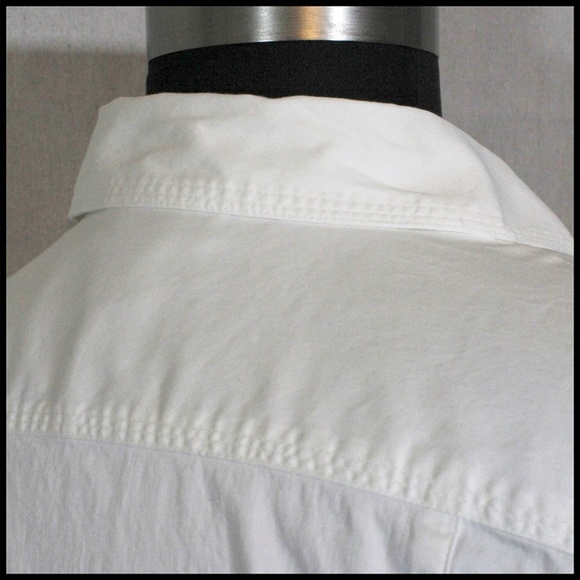 LB Versatile White Button Front Shirt/Blouse - Picture 6 of 7